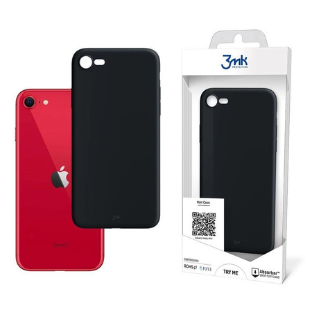3mk Matt Case - Hülle für Apple iPhone SE 2020 / 2022 (Schwarz)