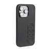 Audi Synthetic Leather - Etui iPhone 14 Pro (Czarny)