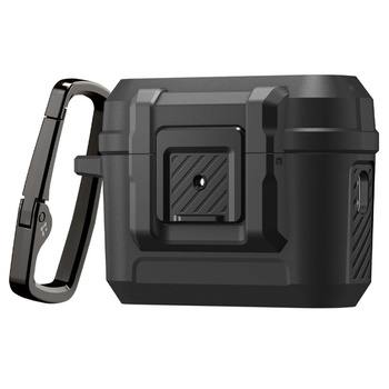 Spigen Lock Fit - Rugged Case for Apple AirPods Pro 3 (Matte Black)