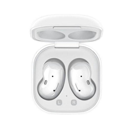 Samsung Galaxy Buds Live - Bezprzewodowe słuchawki Bluetooth z etui ładującym (biały)