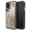 Karl Lagerfeld Signature Glitter Case - Coque pour iPhone 11 Pro Max (Or)