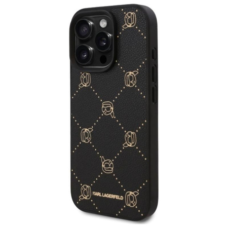 Karl Lagerfeld MagSafe Karl Head - iPhone 16 Pro Max tok (fekete)