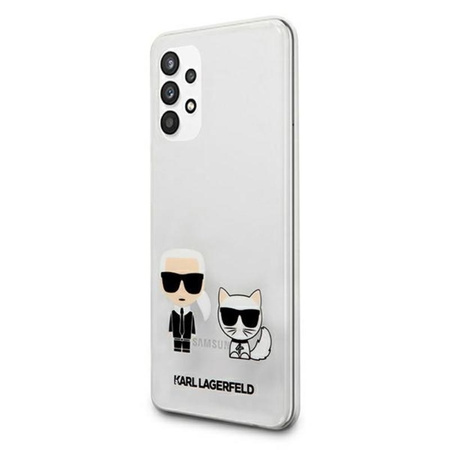 Karl Lagerfeld Ikonik & Choupette - Samsumg Galaxy A32 5G Case (Transparent)