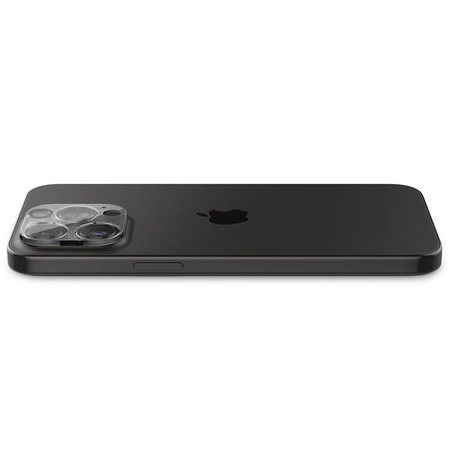 Spigen Optik.TR Camera Protector - Objektivschutzglas für iPhone 15 Pro / 15 Pro Max / iPhone 14 Pro / 14 Pro Max (2 Stück) (Transparent)