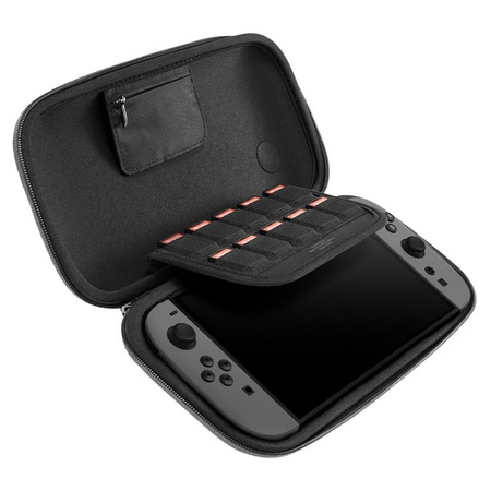 Spigen Klasden Pouch - Étui pour Nintendo Switch 2 (Gris anthracite)