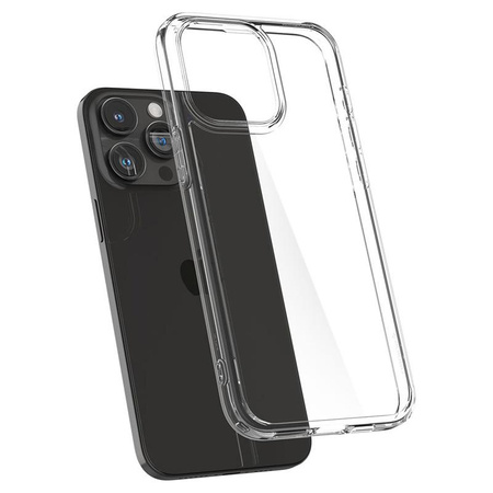 Spigen Ultra Hybrid - Gehäuse für iPhone 15 Pro (Transparent)