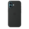Apple Silicone Case - Silikonhülle mit MagSafe für iPhone 16 (schwarz)