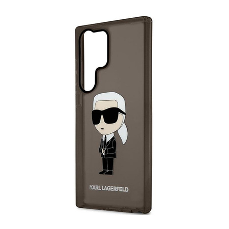Karl Lagerfeld IML NFT Ikonik - Hülle für Samsung Galaxy S23 Ultra (Schwarz)