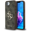 Guess 4G Big Logo - Coque pour iPhone 16e (marron)
