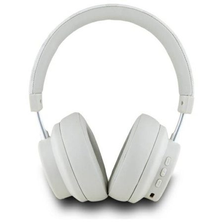 DKNY Checkered Pattern - Bezdrátová náhlavní sluchátka Bluetooth V5.3 (perleťová)