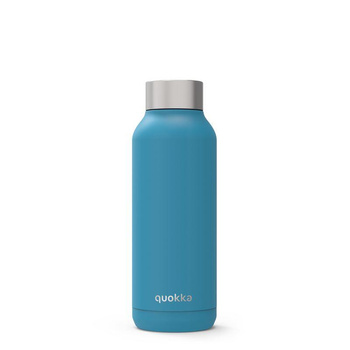 Quokka Solid - Bouteille thermique en acier inoxydable 510 ml (bleu acier)