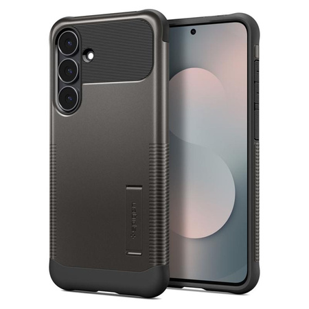 Spigen Slim Armor Mag MagSafe - Hülle für Samsung Galaxy S25 FE (Gunmetal)