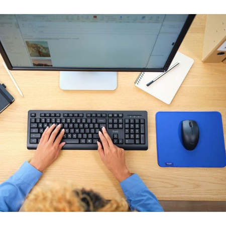 Trust Primo - Bezdrátová sada klávesnice a myši (Černá)