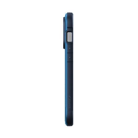 X-Doria Raptic Shield - Aluminum Case for iPhone 14 Pro (Drop-Tested 3m) (Marine Blue)