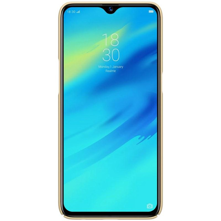 Nillkin Super Frosted Shield - Etui Realme 3 Pro (Realme X Lite) (Doré)