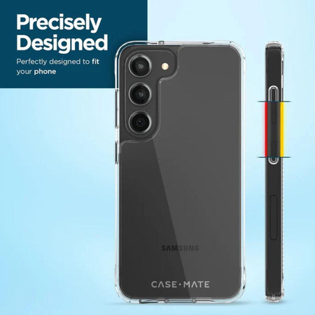 Case-Mate Tough Clear - tok Samsung Galaxy S23+ készülékhez (átlátszó)