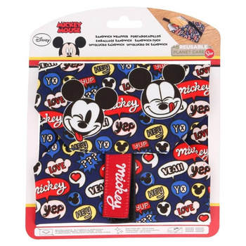 Mickey Mouse - Újrafelhasználható reggeli csomagolóanyag