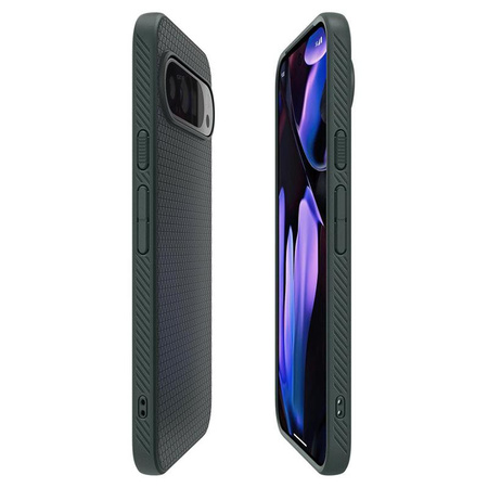 Spigen Liquid Air - Coque pour Google Pixel 9 / 9 Pro (Abyss Green)