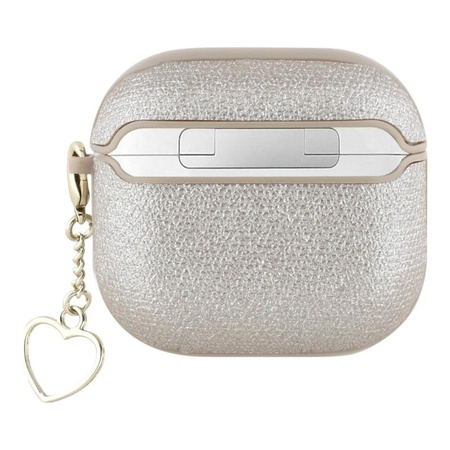 Guess Metallic Script Charm - AirPods 4 Case (gold)