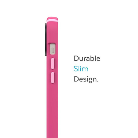 Speck Presidio2 Pro - Coque antibactérienne pour iPhone 14 / iPhone 13 (Digitalpink / Blossompink / White)