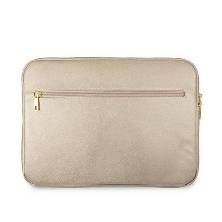 Guess Saffiano Computer Sleeve - Sacoche pour ordinateur portable 13" (beige)