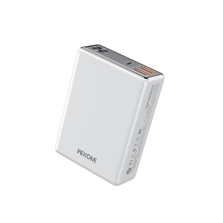WEKOME WP-27 Tint Series - Power banka 10000 mAh Super rychlé nabíjení USB-C PD 20W + 2x USB-A QC3.0 22,5W (bílá)