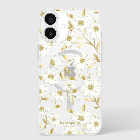 Kate Spade New York Protective Gems MagSafe - pouzdro pro iPhone 16 Plus (Sunshine Floral)