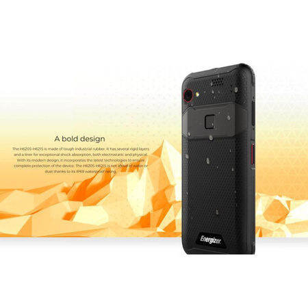 Energizer HardCase H620S - Robustes 4GB RAM 64GB 6.2" 4G LTE Dual Sim EU Smartphone (Schwarz)