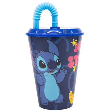 Disney Stitch - Collection Palms mug avec paille 430 ml