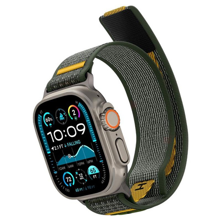 Spigen Athlex Air - Bracelet pour Apple Watch 44/45/46/49 mm (Active Green)