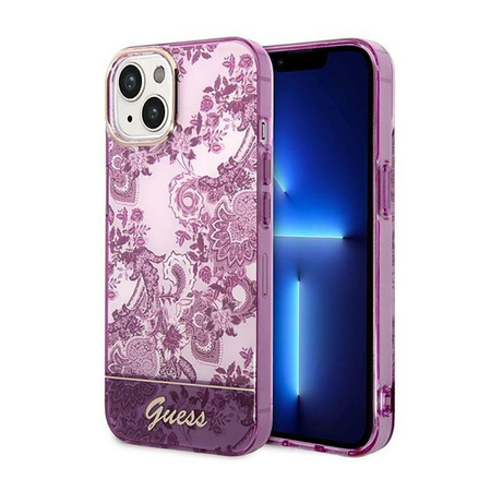 Guess Porcelain Collection - iPhone 14 Plus Case (fuchsia)