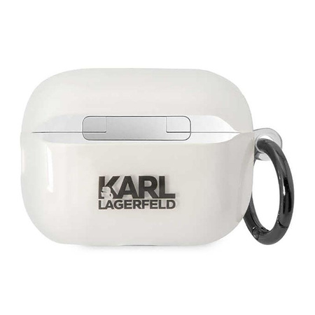 Karl Lagerfeld NFT Ikonik Choupette Head - Hülle für Apple AirPods Pro 2 (Transparent)