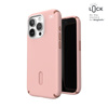 Speck Presidio2 Pro ClickLock & MagSafe - pouzdro pro iPhone 15 Pro (Dahlia Pink/Rose Copper)