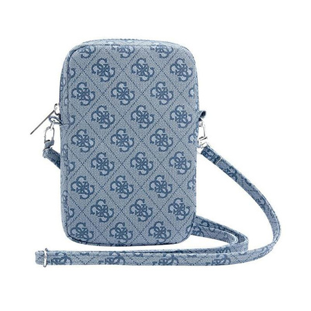 Guess Zip 4G Triangle - telefontáska (kék)