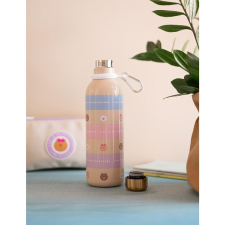 Line Friends - Butelka termiczna ze stali nierdzewnej 500 ml