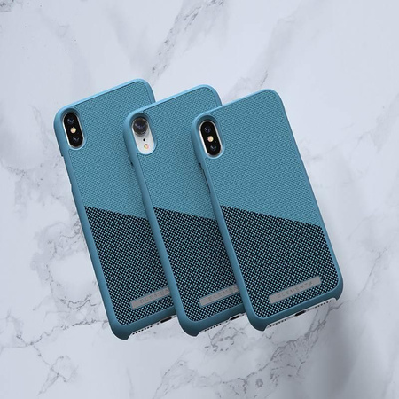 Nordic Elements Saeson Freja - Coque en matériau iPhone Xs Max (Petrol)