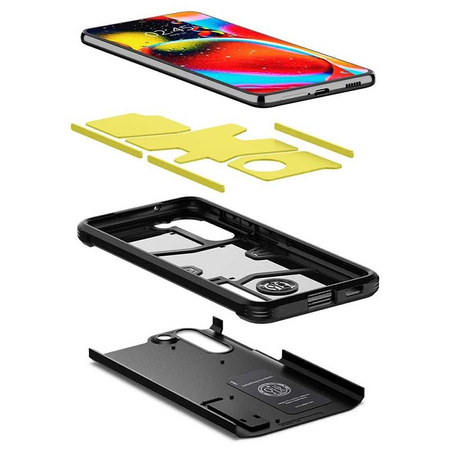 Spigen Tough Armor - Etui pour Samsung Galaxy S21 FE (Noir)