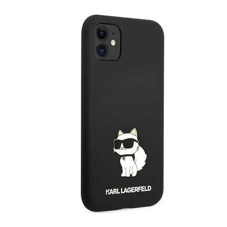 Karl Lagerfeld Silicone NFT Choupette - iPhone 11 Case (black)