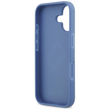 ETUI DO IPHONE 17 GUESS NIEBIESKIE ORYGINALNE ELEGANCKIE CASE PLECKI
