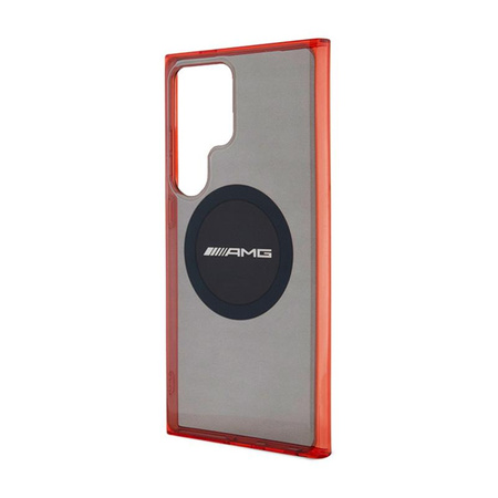 AMG Transparent Bicolor MagSafe - pouzdro pro Samsung Galaxy S24 Ultra (černé)