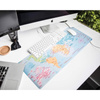 Gaming / desk mat World Map XXL (color)