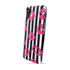 PURO Glam Miami Stripes - iPhone Xs / X tok (Kiss)