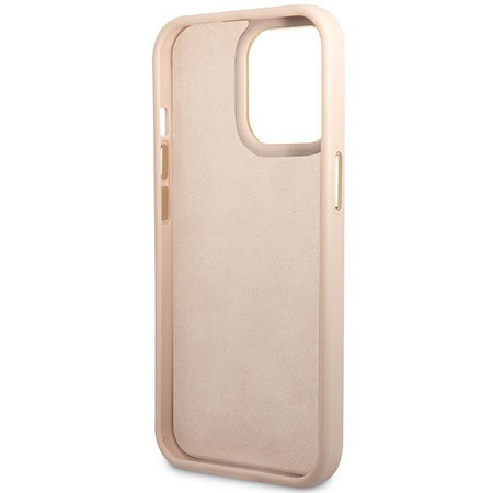 Guess 4G Metal Camera Outline Case - iPhone 14 Pro Max Case (Pink)