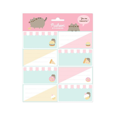 Pusheen - Foodie collection cahier ou livre autocollants 16 pcs