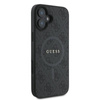 Guess 4G Ring Classic Logo MagSafe - iPhone 16 Plus tok (fekete)
