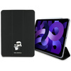 Karl Lagerfeld Buchhülle Saffiano Magnetic Karl & Choupette - iPad Air 11" Tasche M3 (2025) / iPad Air 11" M2 (2024) (schwarz)