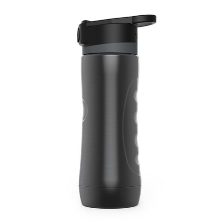 Quokka Spring - Termo láhev z nerezové oceli se systémem rychlého otevírání 600 ml (Ebony)