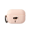 Karl Lagerfeld Silicone NFT Karl Head 3D - AirPods Pro 2 Case (pink)
