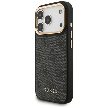 Guess Bundle Pack MagSafe 4G - Hüllen- + MagSafe-Geldbörsen-Set für iPhone 17 Pro (Schwarz)