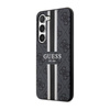 Guess 4G Printed Stripe - pouzdro pro Samsung Galaxy S23 (Black)